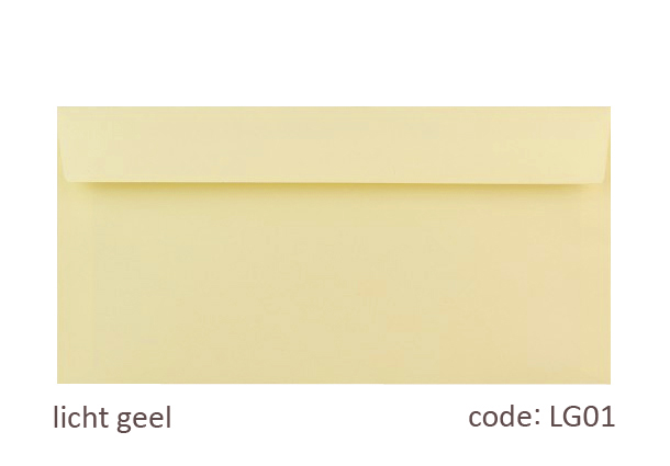 enveloppe licht geel
