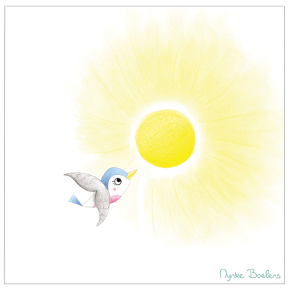 kleinste-vogeltje-zon-prentenboek-illustratie-Nynke-Boelens
