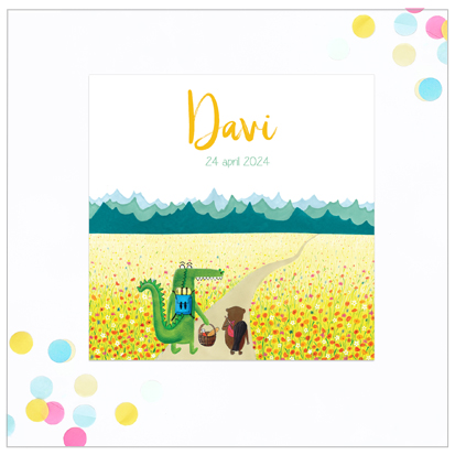 review geboortekaartje van nynke boelens